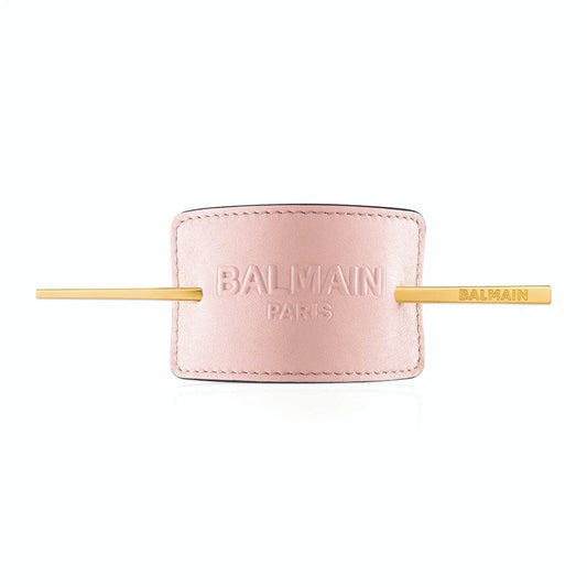 Balmain Limited Edition Pastel Green Embossed Hair Barrette SS20