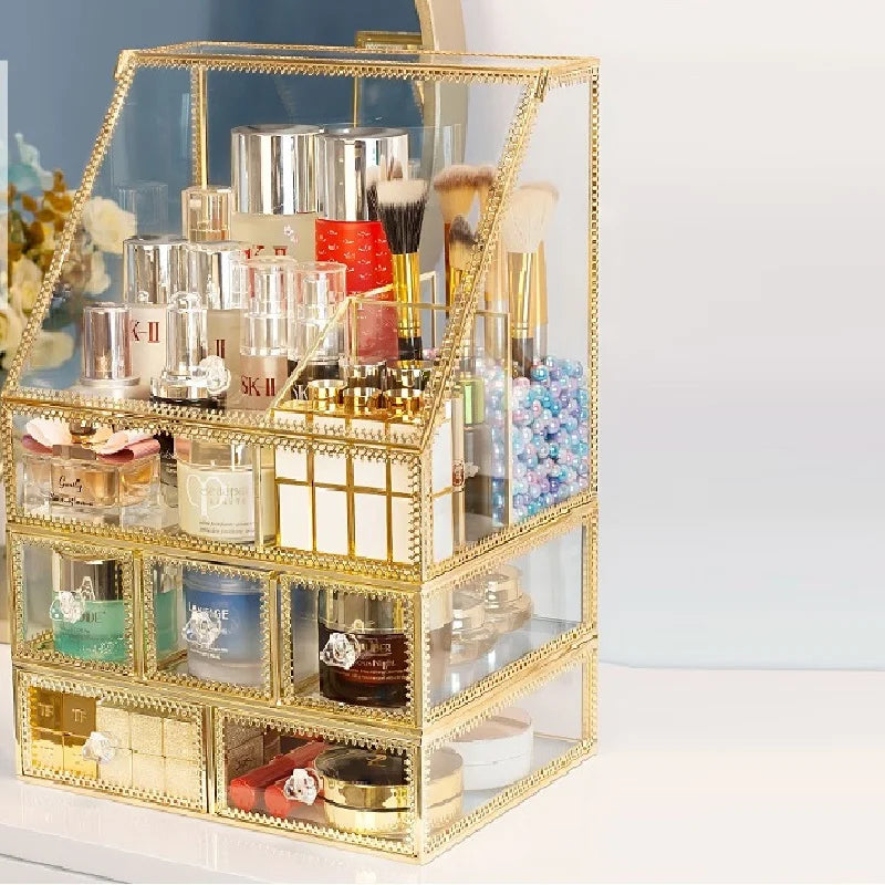 "Organize and Showcase Your Lipstick Collection with Our Stylish Nordic Cosmetics Lipstick Storage Box!"