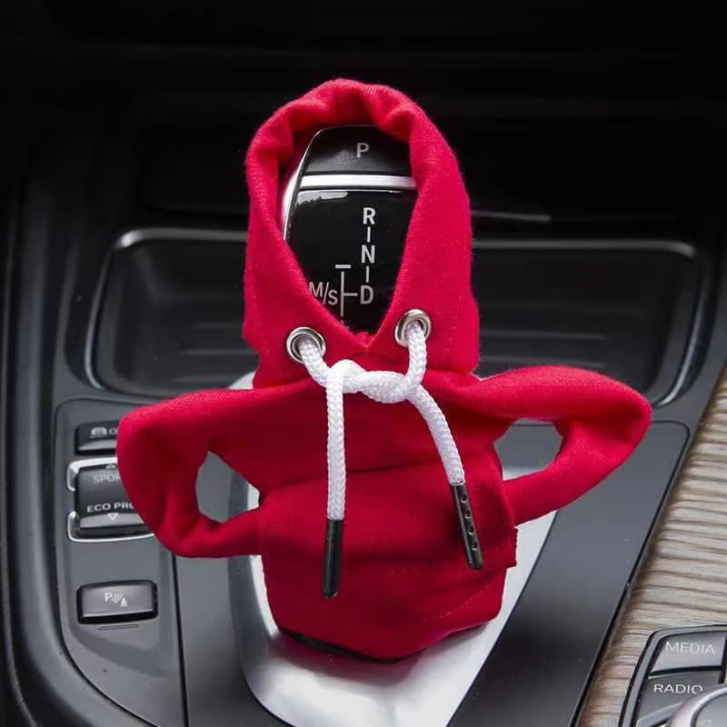 Hoodies Car Gear Shift Cover 1PCS Gearshift Decor Manual Handle Gear Shift Antislip Sweatshirt Auto Change Lever Sweater